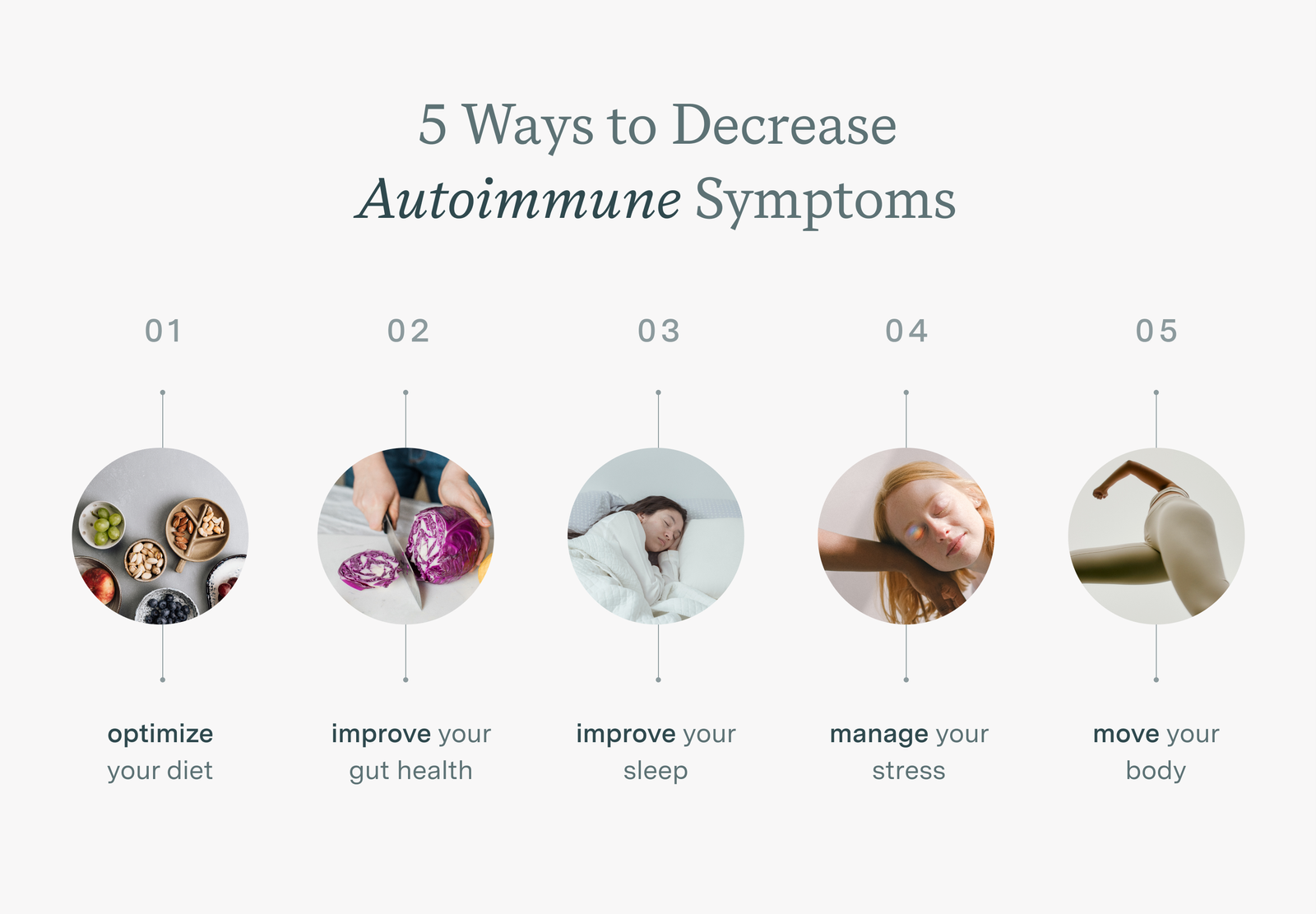 5 ways to decrease autoimmune symptoms